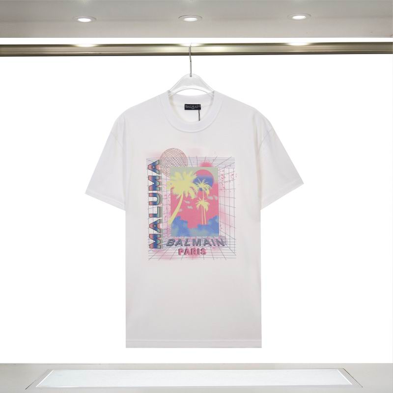 Balmain T-shirt Mens ID:20260520-53